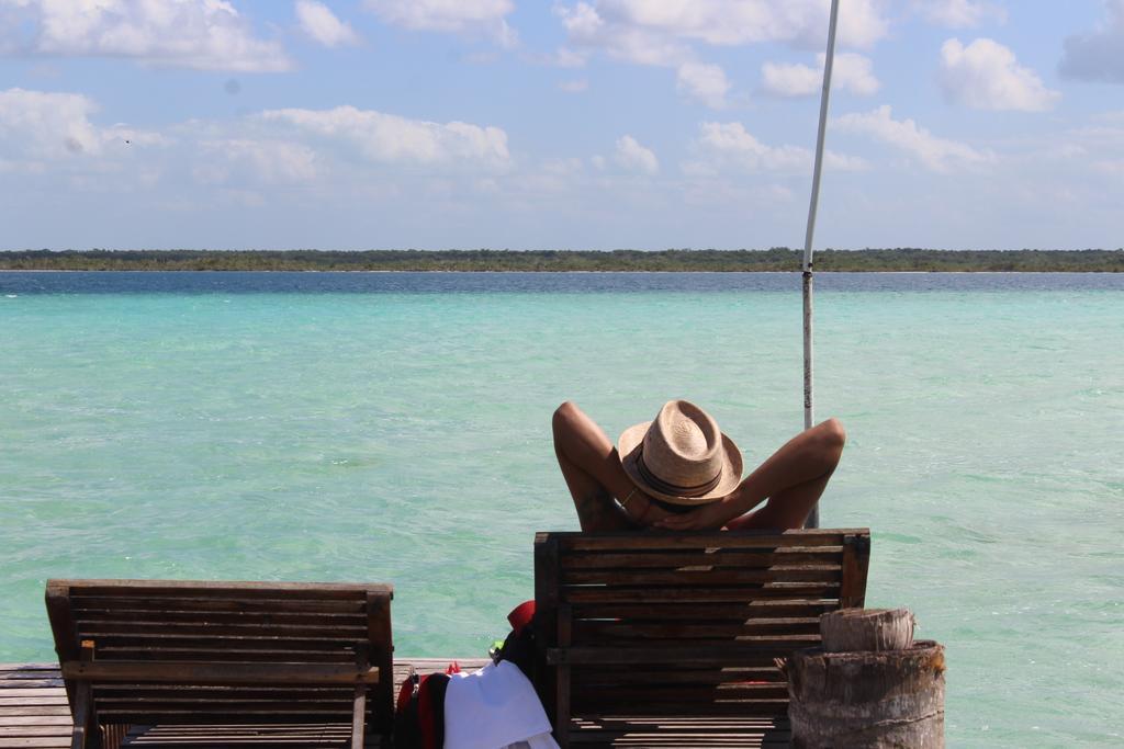 Cabanas Hostal & Camping Magic Bacalar Exterior foto